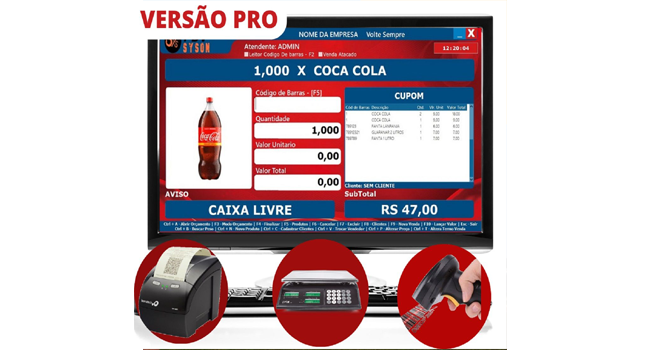 SysOn PDV Pro - Sistema de Vendas e Estoques