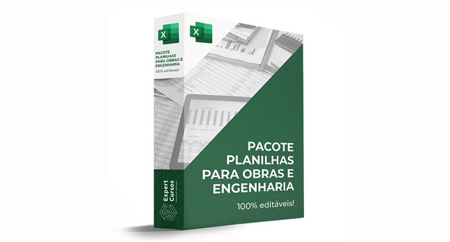 Pacote de Planilhas para Obras e Engenharia