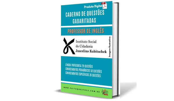 Caderno de Questões Gabaritadas – Professor de Inglês (Instituto JK)