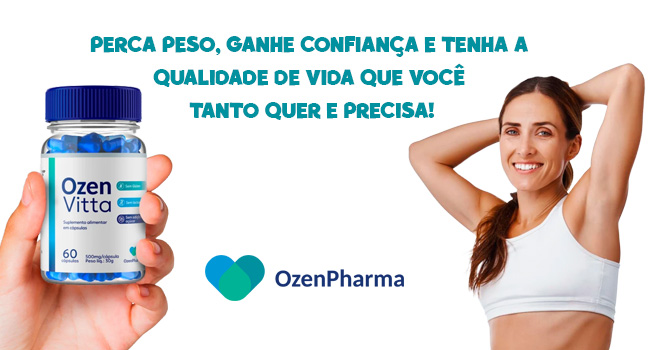 OZENVITTA - Quero começar a emagrecer! Oferta especial