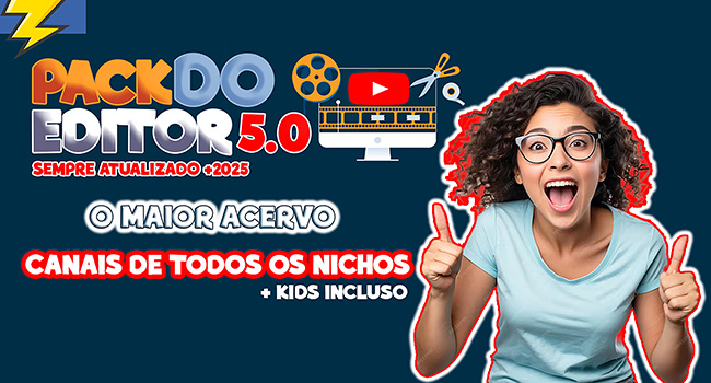 Pacote do editor de vídeo 5.0