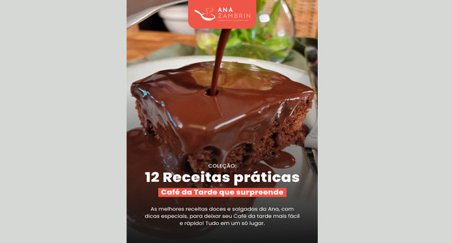 12 Receitas Práticas - Café da Tarde que Surpreende