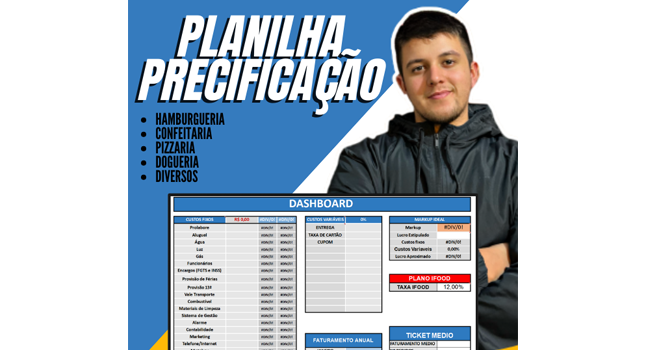 Planilha de Precificação Completa