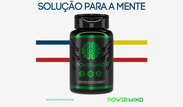 Power Mind: Suplemento Alimentar para Aumentar o Foco, Concentração e Energia