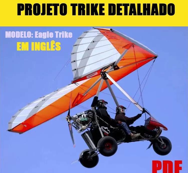 Projeto Detalhado Ultraleve Trike – Envio Imediato