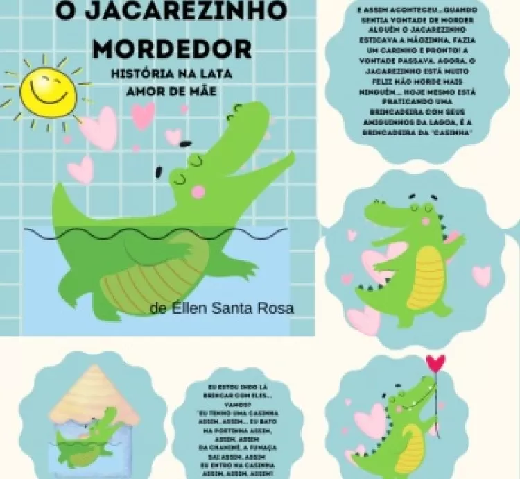 O Jacarezinho Mordedor - História na Lata e na Luva