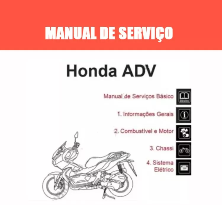 Manual de Serviço ADV 150 2021-2022 – PDF