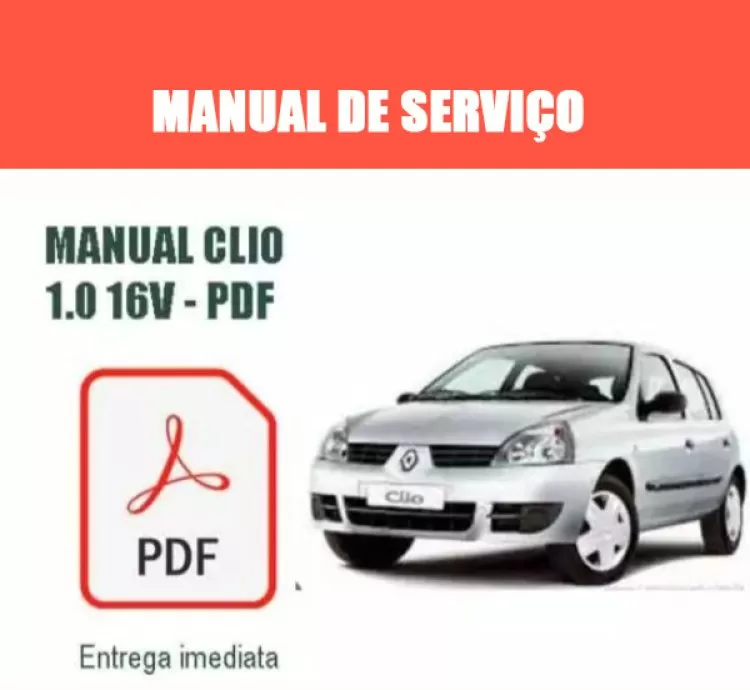 Manual de Serviços Clio 1.0 Hiflex – PDF Completo