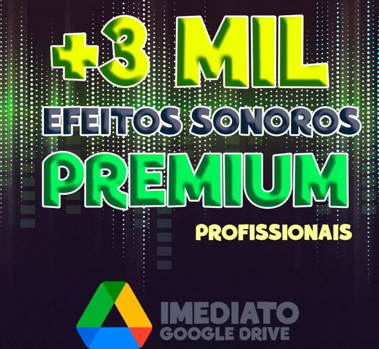 3.000 efeitos sonoros premium para vídeo, criação de conteúdo | Biblioteca de áudio