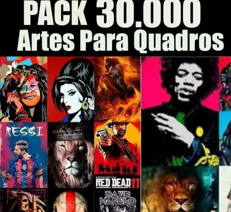 Mais de 30.000 Artes para Quadros e Decoração