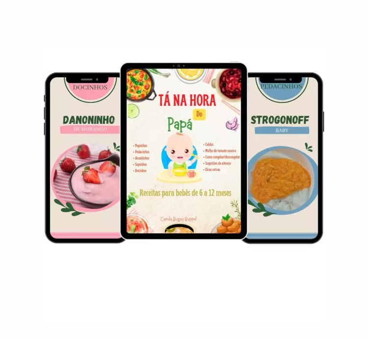 Receitas para Bebês - De 6 a 12 Meses