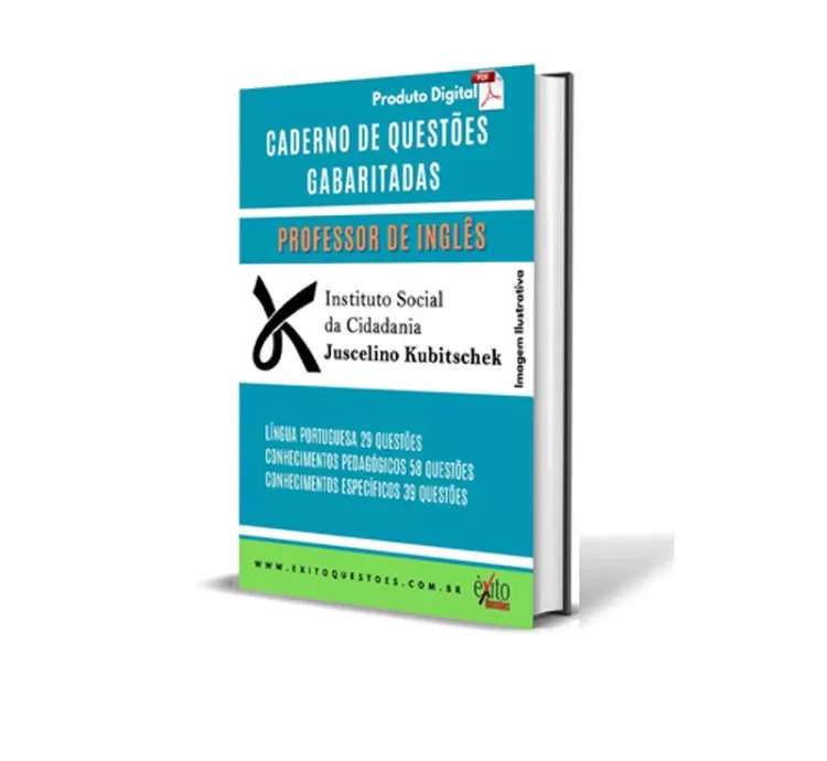 Caderno de Questões Gabaritadas – Professor de Inglês (Instituto JK)