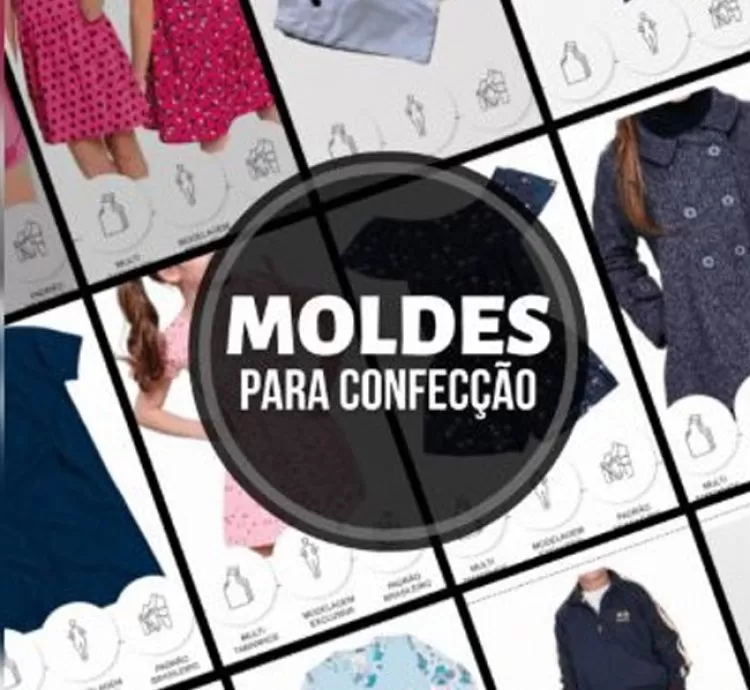 Pacote de Moldes: Transforme Seu Ateliê!