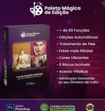 Paleta Mágica de Edição | Versão Premium 4.0