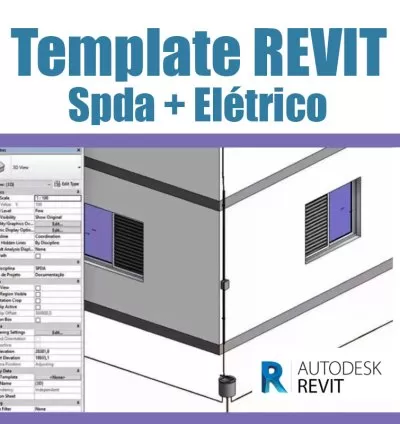 Template Revit – SPDA + Elétrico Completo - Baixar