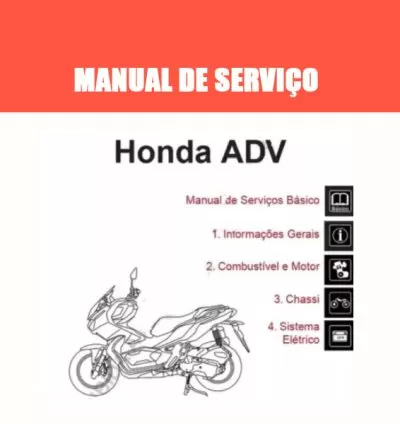 Manual de Serviço ADV 150 2021-2022 – PDF