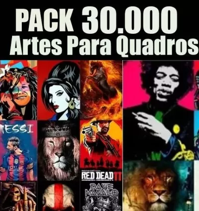 Mais de 30.000 Artes para Quadros e Decoração