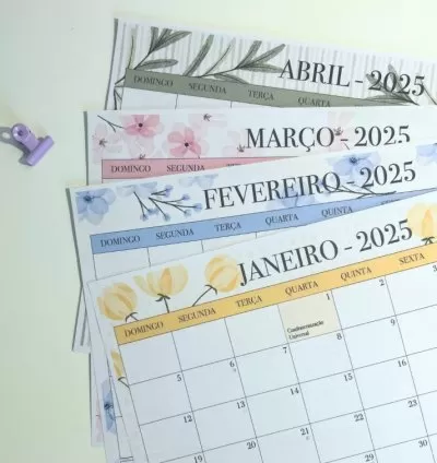 Planners 2025 / Calendário 2025