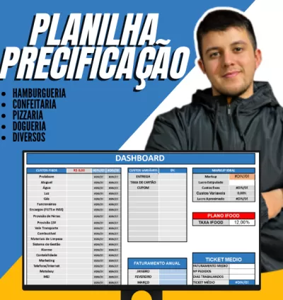 Planilha de Precificação Completa