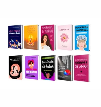 Box Transformação Emocional: 10 E-books