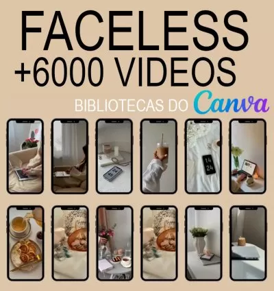 Pack +6.000 Vídeos Faceless para Criadores de Conteúdo ( PLR & MRR ) Revenda