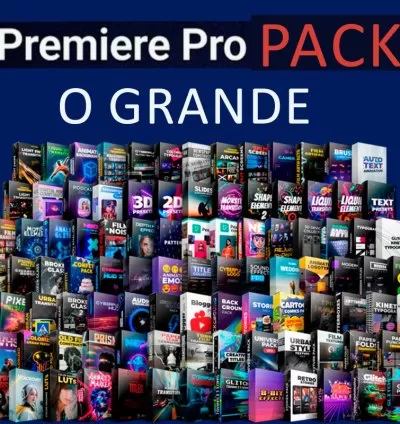 Pacote Premiere Pro de Edição de Vídeo (O Brabo)