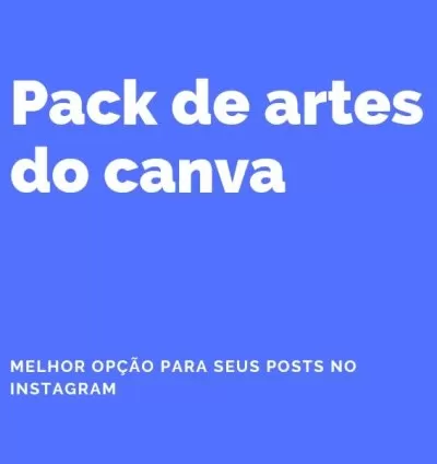 Pack de Artes do Canva