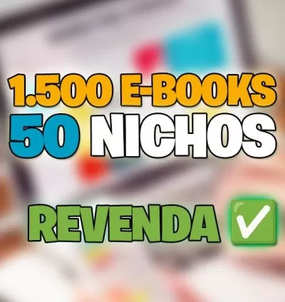 1.500 eBooks com Direito de Revenda – Crie Seu Produto do Zero!