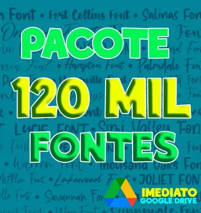 Pacote Premium de Fontes Diversas – Mais de 120 Mil Fontes Exclusivas para Design e Branding