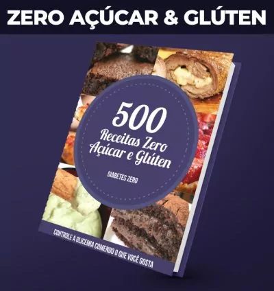 500 Receitas Saudáveis e Saborosas: Sem Glúten, Sem Açúcar e Cheias de Sabor