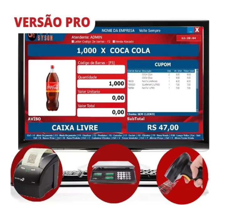 SysOn PDV Pro - Sistema de Vendas e Estoques
