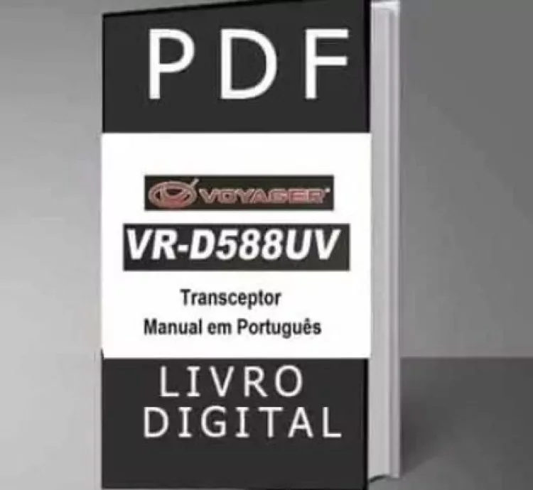 Manual Transceptor Voyager Vr-d588uv - PDF