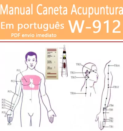Manual Caneta Acupuntura EM Português PDF + Mapa De Pontos