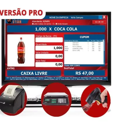 SysOn PDV Pro - Sistema de Vendas e Estoques