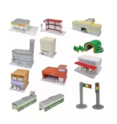 Maquete Escolar 3D de Cidade de Papel – Arquivo Digital para Imprimir e Montar 8