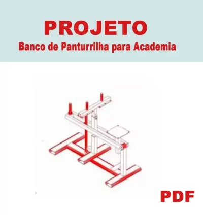 Projeto em PDF – Banco de Panturrilha para Academia