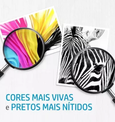 Cartucho HP 667 Colorido Original 3YM78AB para HP Deskjet 2376, 2774, 2776, 6476