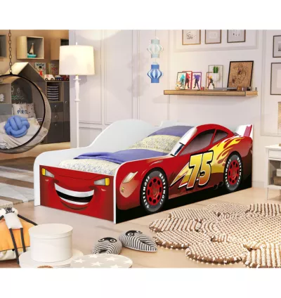 Cama Infantil Carro de Corrida McQueen - O Quarto Temático dos Sonhos! 🚗💨