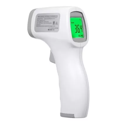 Termômetro Infravermelho Digital Sem Contato com Display LCD – Ideal para Bebês, Crianças e Adultos