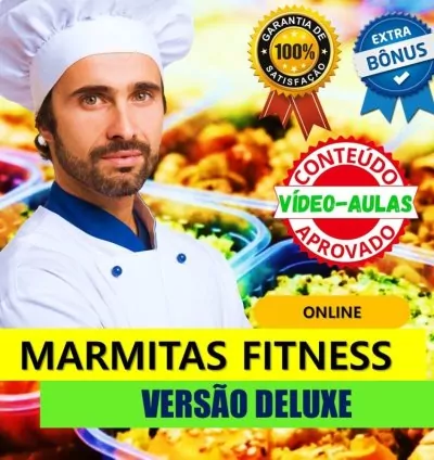 Curso de Marmitas Fitness Saudáveis – Marmitaria Fit: Versão Deluxe Online