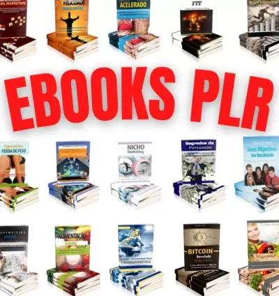 Super Pacote 1700 Ebooks PLR + 10 PLR em Vídeos + SUPER BÔNUS