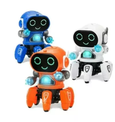 Robô Aranha Dançarino com Luz, Som e Movimento – Brinquedo Infantil Divertido | Pronta Entrega