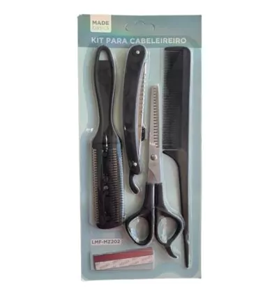 Kit para Barbeiro Profissional LMF-MZ202 – Praticidade e Precisão no Corte + frete grátis