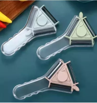 Descascador Transformer 3 em 1 – Legumes, Frutas e Vegetais | Lâminas Inox + Frete grátis