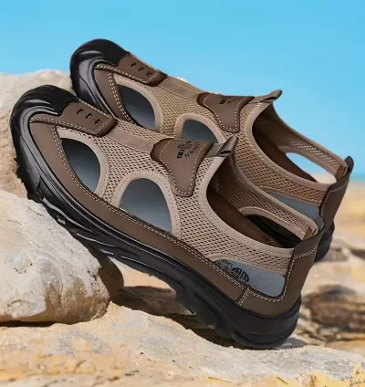 Sapato Masculino de Malha Respirável