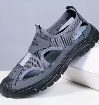 Sapato Masculino de Malha Respirável