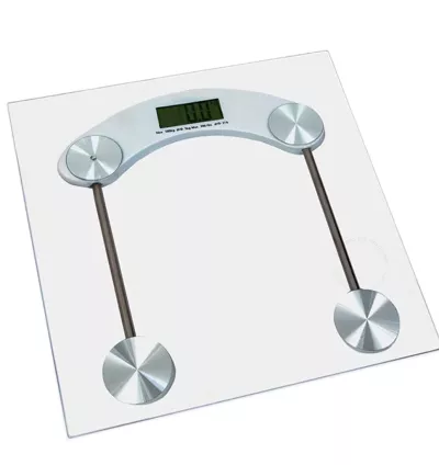 Balança Corporal Digital com Vidro Temperado Premium – Suporta até 180kg