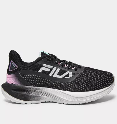 Tênis Fila Efecto Feminino Preto e Branco