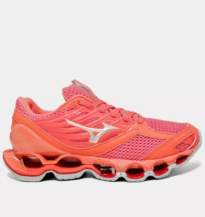 Tênis Mizuno Wave Prophecy 13-S Feminino Rosa Claro – Performance e Estilo em Cada Passo