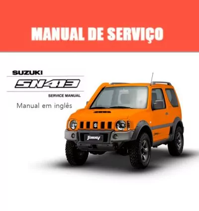 Manual de Serviço Suzuki Jimny 1.3 16V em PDF (Inglês) – Completo e Ilustrado